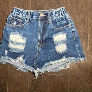 Jean shorts
